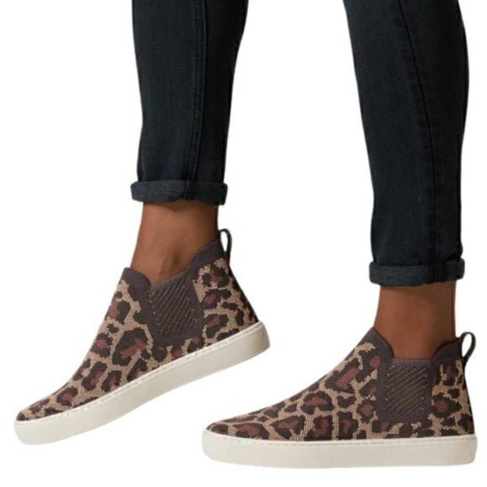 Rothy's Chelsea Knit Wildcat High Top Sneakers Size 7.5